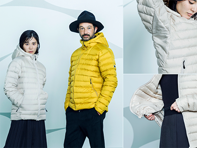 北海道ダウン×沖縄デニム